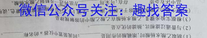 q安徽省2023-2024学年八年级第六次联考㊅化学