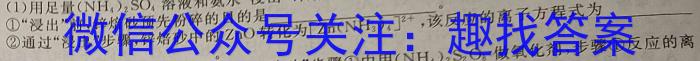 河北省张北县第二中学2023-2024学年第二学期八年级开学检测化学