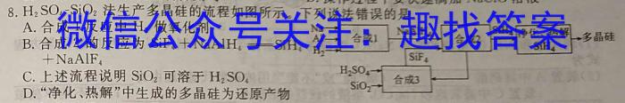 黑龙江省2024年核心素养考察模拟测试（二）化学