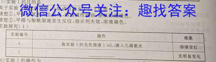 安徽省安师联盟2024年中考权威预测模拟试卷（八）化学