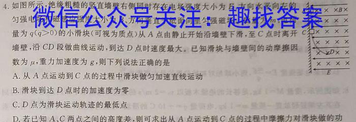江西省2024年初中学业水平考试模拟卷(J区专用)(一)h物理