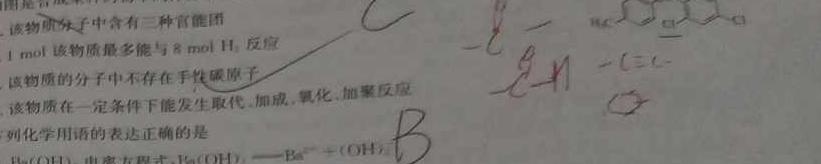 【热荐】安徽省2024年九年级百校大联考(5月)化学