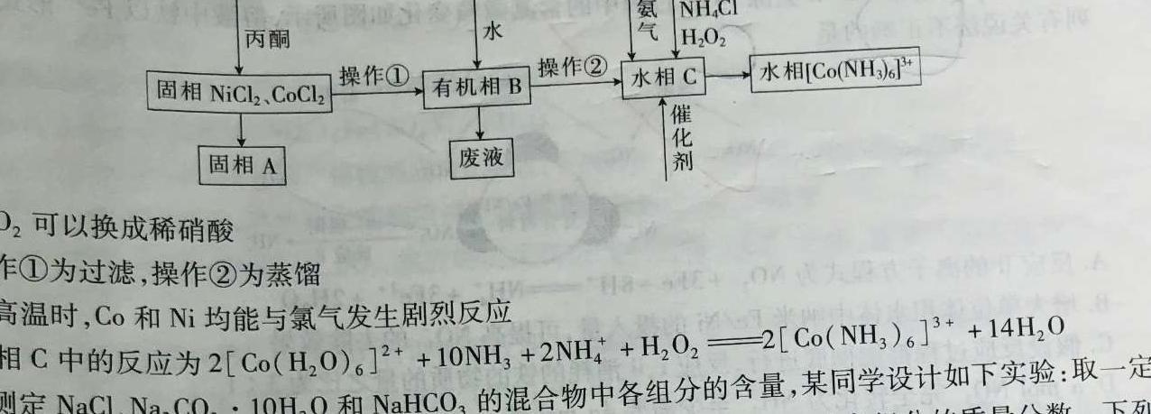 【热荐】2024年陕西省初中学业水平考试信息猜题卷(B)化学