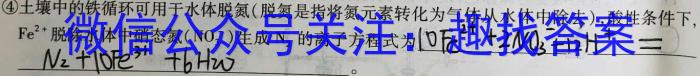 安徽省利辛县2023-2024学年第二学期七年级开学考试化学