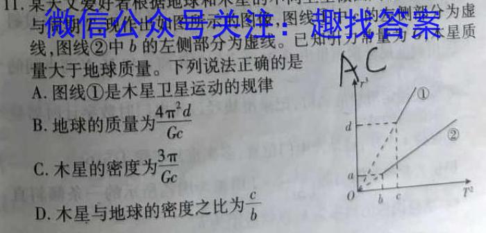 扬州市2023-2024学年第二学期期末检测（高二）物理试题答案