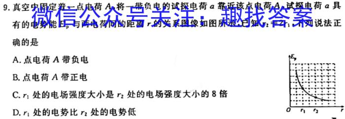 河南省2023-2024学年度八年级下学期期末综合评估物理试卷答案