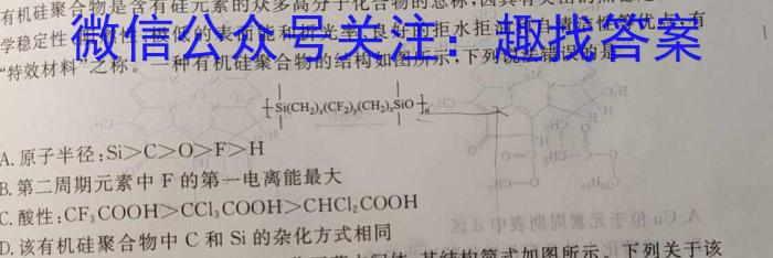 湖北省2024年新高考联考协作体高三年级3月联考化学