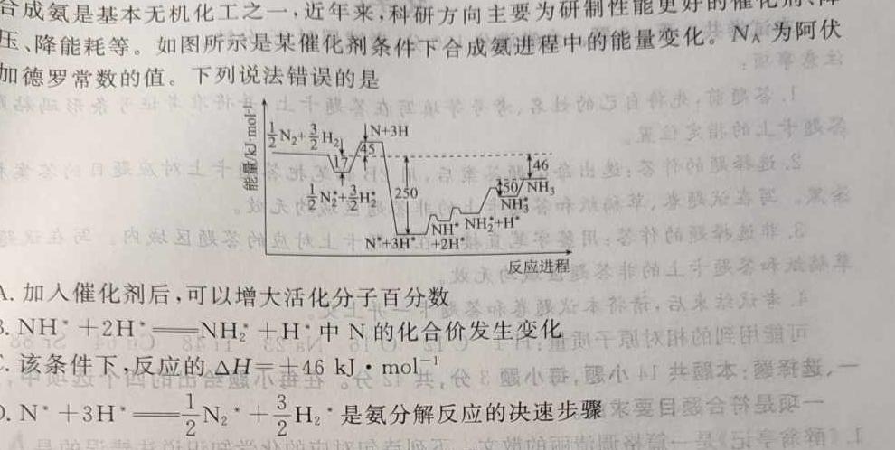 【热荐】甘肃省2024年中考全仿真模拟试题（LN2）化学