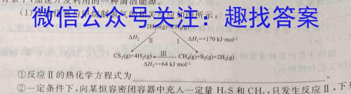 安师联盟2024年中考安心卷(5月)化学