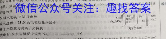 3济宁市2023-2024学年度高一第一学期质量检测2024.02化学试题