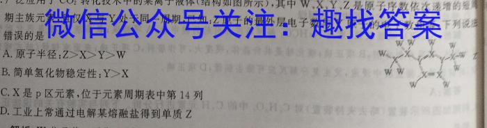 安徽省2023-2024学年度七年级阶段质量检测(PGZX D-AH ※)化学