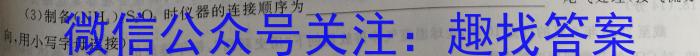 32024年安徽省初中学业水平考试名校联考（一）化学试题