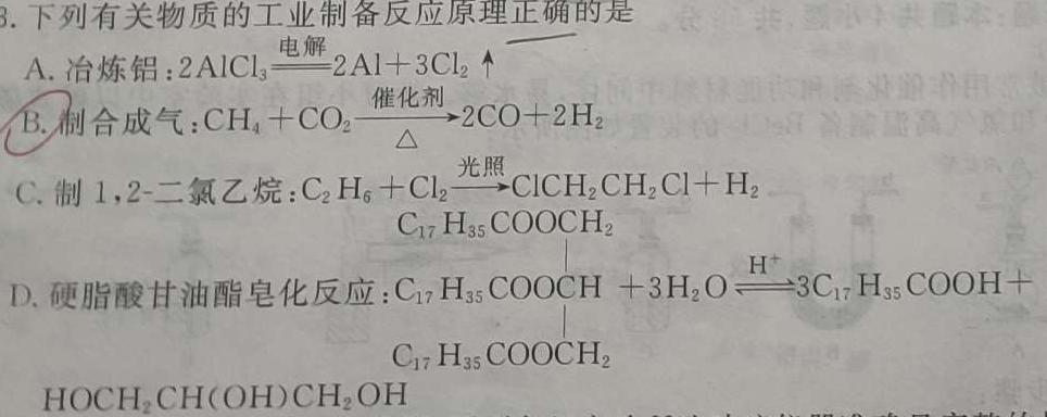 【热荐】江西省吉安某中学2023-2024学年度第二学期八年级期末质量检测化学