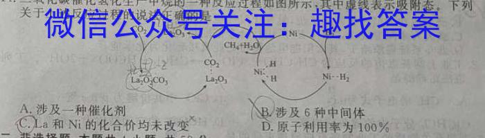 【精品】2023-2024学年第二学期高三年级浙江省名校协作体化学