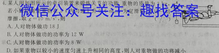 2024年陕西省初中学业水平适应性联考(一)1物理`