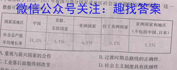 2024届安徽省初中学业水平考试模拟冲刺卷(四)&政治