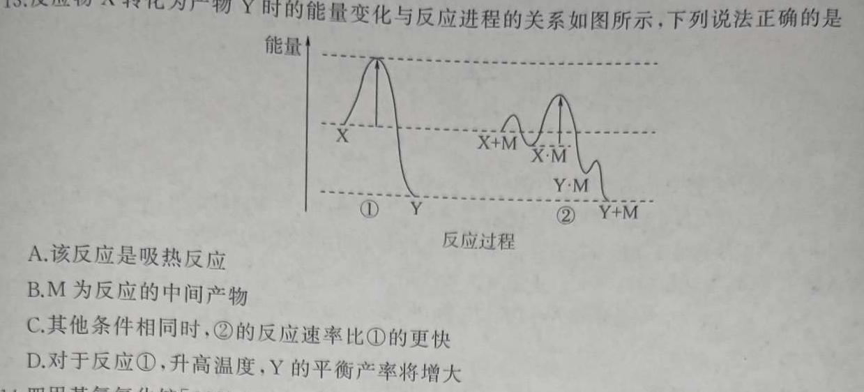 【热荐】百师联盟2023-2024高二下学期综合测试卷(五)化学