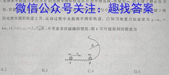 2023-2024学年河北省高一试卷7月联考(24-593A)物理`