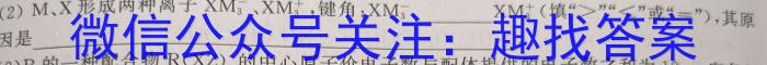 金考卷2024年普通高等学校招生全国统一考试 全国卷 预测卷(五)5化学