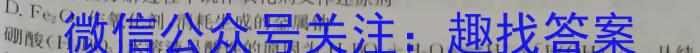 安徽六校教育研究会2025届高三新生入学素质测试化学