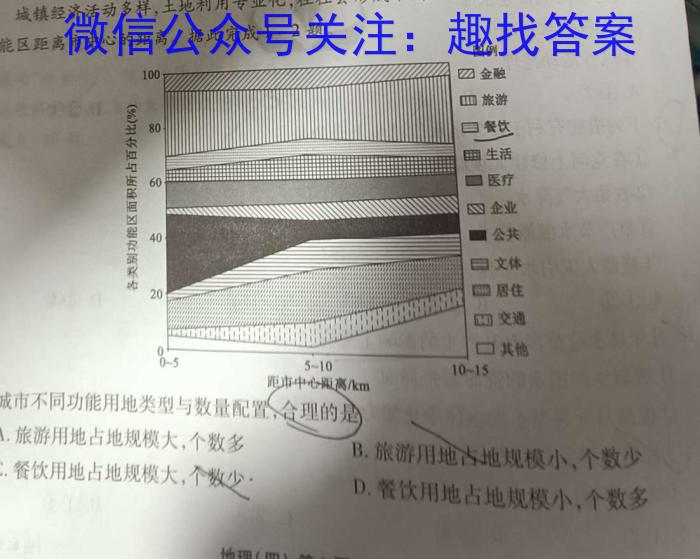 [今日更新]牡丹江市第三高中高考前适应性演练考试地理h