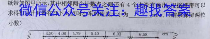 炎德英才大联考 长沙市一中2024届高三学生自主检测试卷物理试卷答案