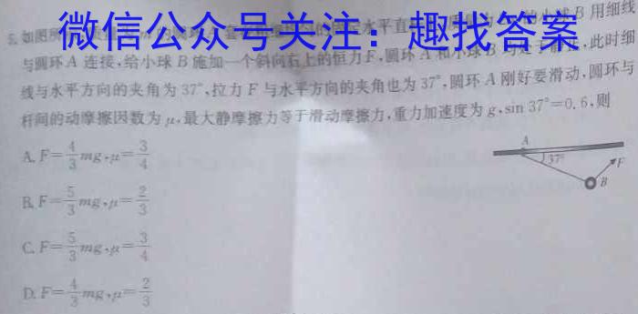 河南省2023~2024学年度八年级下学期期末综合评估 8L R-HEN物理试题答案