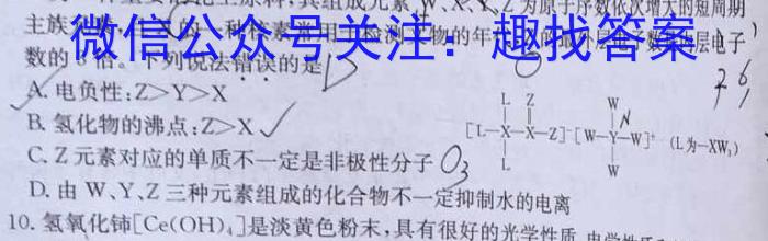 【精品】陕西省2024年高考全真模拟考试（5月）化学