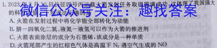 安徽省2024年中考密卷·先享模拟卷(四)4化学