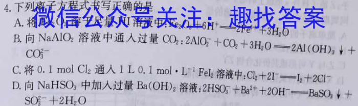 【精品】河南省2023-2024学年高二下学期第一次月考(24-378B)化学