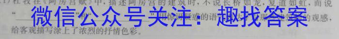 安徽省省城名校2024年中考最后三模（三）语文