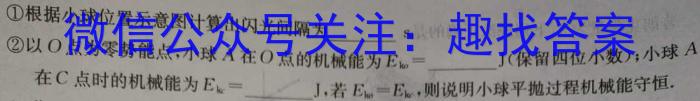 晋文源 2024年山西中考模拟百校联考试卷(四)4物理试卷答案