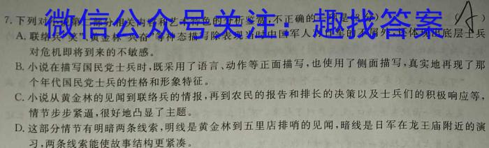 重庆康德2024年普通高等学校招生全国统一考试 高三第二次联合诊断检测语文