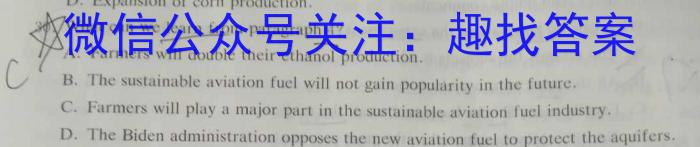 安徽省蒙城县2024年初中毕业学业考试模拟试卷英语