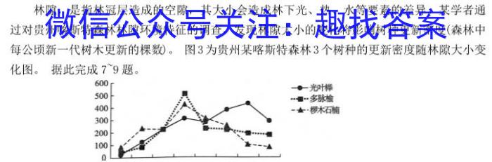 2024届文海大联考高三临门一卷地理试卷答案