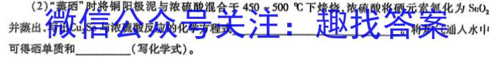 【精品】安徽省2023-2024年下学期八年级卷二化学