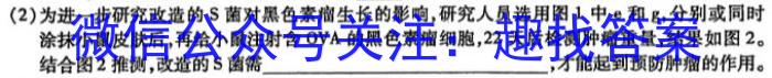 中考必刷卷·2024年名校内部卷四生物学试题答案