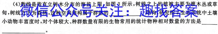 天一大联考 2024年普通高等学校招生全国统一考试诊断卷(A卷)生物学试题答案