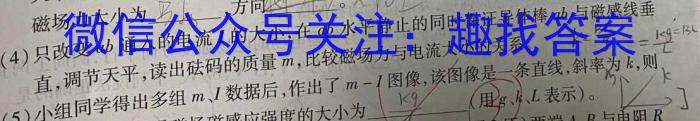 江西省2023-2024学年下学期高二年级4月联考(物理)