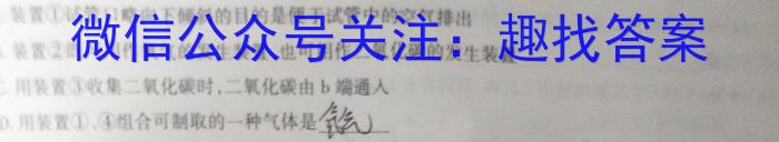 河南省三门峡市某校2024年七年级新生学情检测化学