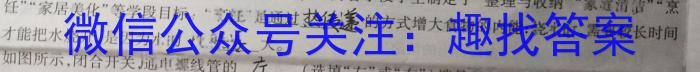 江西省2023-2024学年第二学期3月阶段性评价（八年级）物理