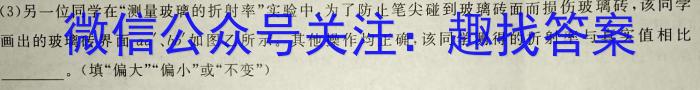 安徽省2025届同步达标自主练习·八年级第六次（期中）物理