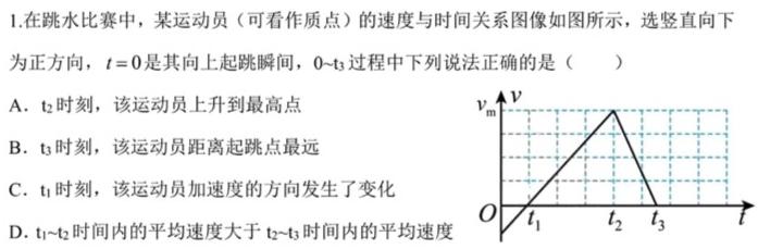 [今日更新]2024河南中考学业备考全真模拟试卷（M1）.物理试卷答案