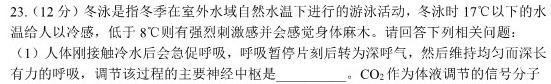 2024年河南省普通高中毕业班高考适应性测试生物