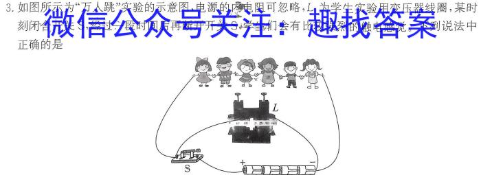 2025届全国高考分科模拟信息卷(四)4物理试题答案