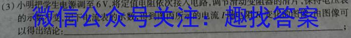 安徽省阜阳市2023-2024学年度高三教学质量统测试卷(24-360C)物理`