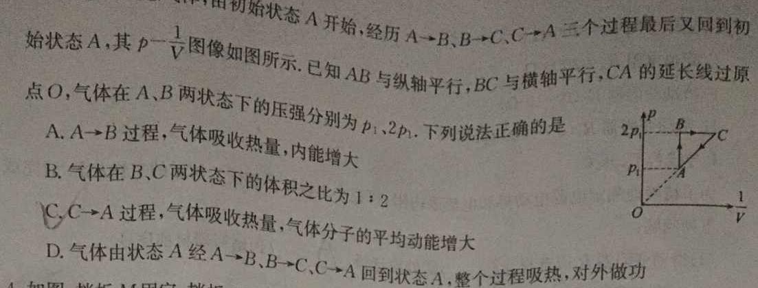 河北省石家庄市栾城区2023-2024学年度第二学期八年级期末教学质量检测-(物理)试卷答案