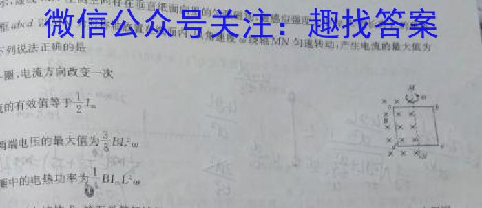陕西省2023~2024学年度七年级第一学期期末教学质量调研试题(卷)物理