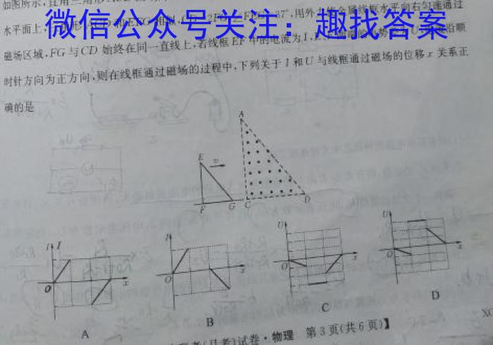 2024届临沂市普通高中学业水平等级考试模拟试题(2024.5)物理`