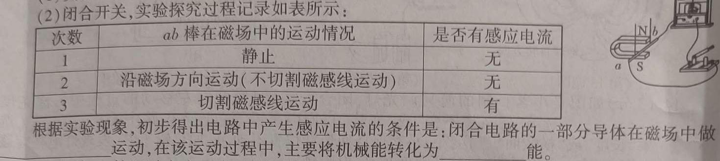 [今日更新]湖北2024年云学名校联盟高二年级3月联考.物理试卷答案